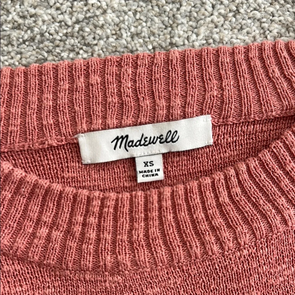 Madewell Salmon Sweater - Picture 2 of 2